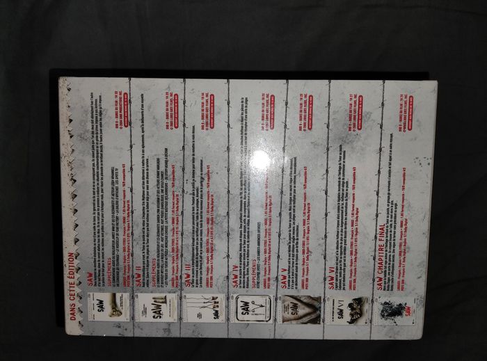 Coffret Saw 1 -7 (neuf sous blister) - photo numéro 3
