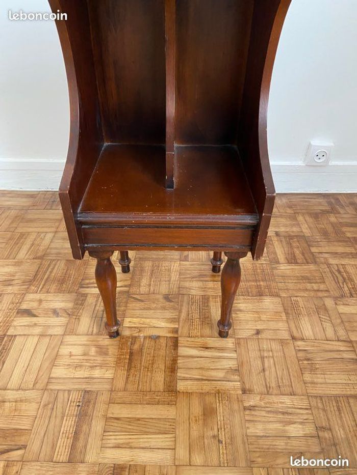 Ancien meuble en bois taille 32x32x74 cm ex état - photo numéro 5