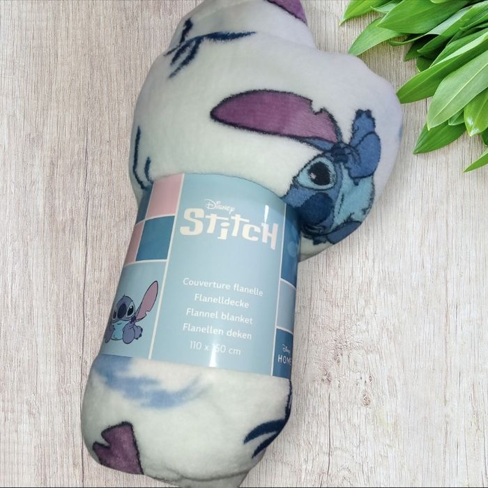 couverture flanelle stitch disney - photo numéro 4