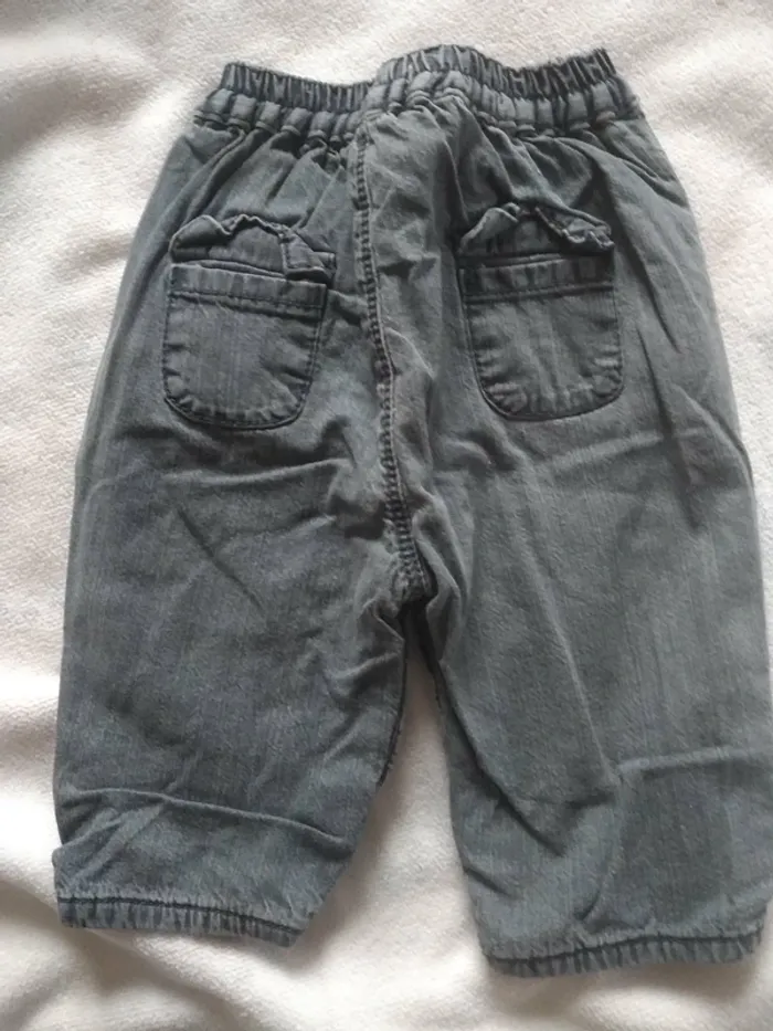 Pantalon Jean Garçon 6 Mois - photo numéro 2