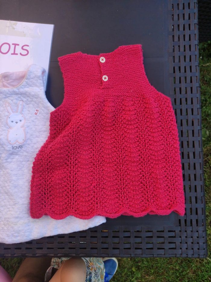 4 robe sans manche été 3 mois fille - photo numéro 3