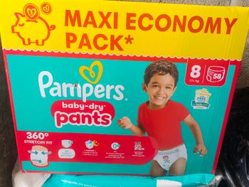 Pampers Baby-dry Pante taille 8