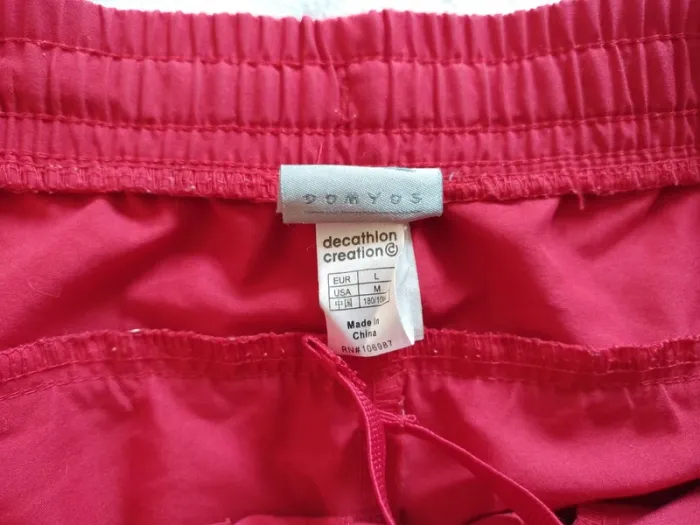 Short Homme de bain Rouge - photo numéro 4