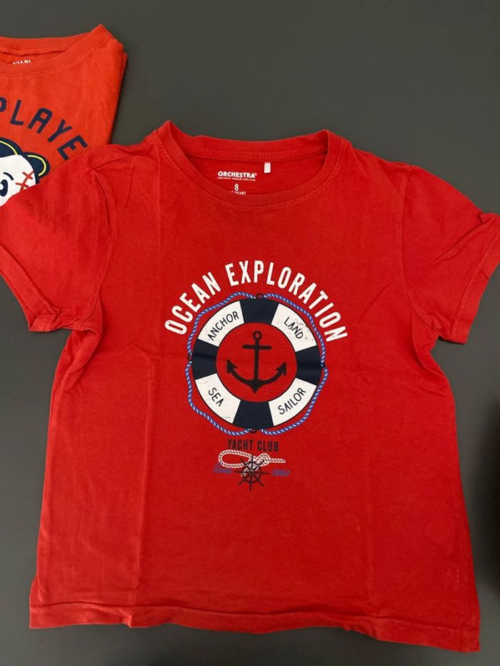 Lot 8 ans 2 shorts 3 t-shirt kiabi - photo numéro 4