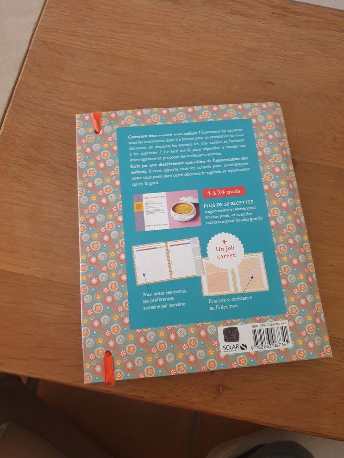 Lot de 4 livres recettes bebe de 4 mois à 3 ans - photo numéro 4