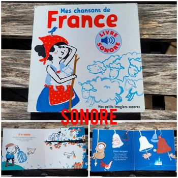 Mes Petits imagiers sonores Mes Chansons de France 🇫🇷 71