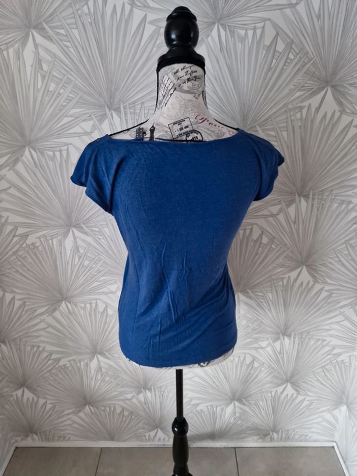 Jolie blouse manches courtes Esprit taille 36 - photo numéro 2