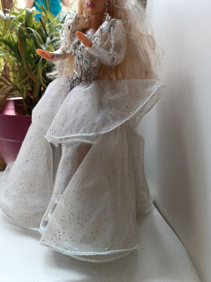 1992 Luna soir de lune édition barbie mattel poupée mannequin doll happy holiday grand gala - photo numéro 8