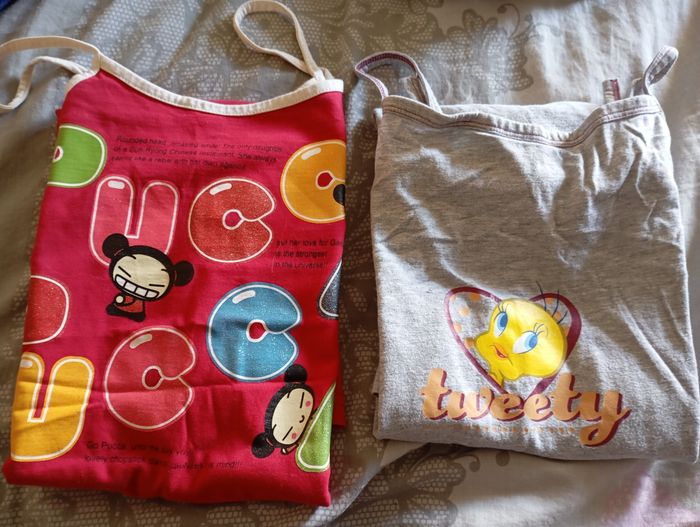 Lot de chemises de nuit liquette 16 ans