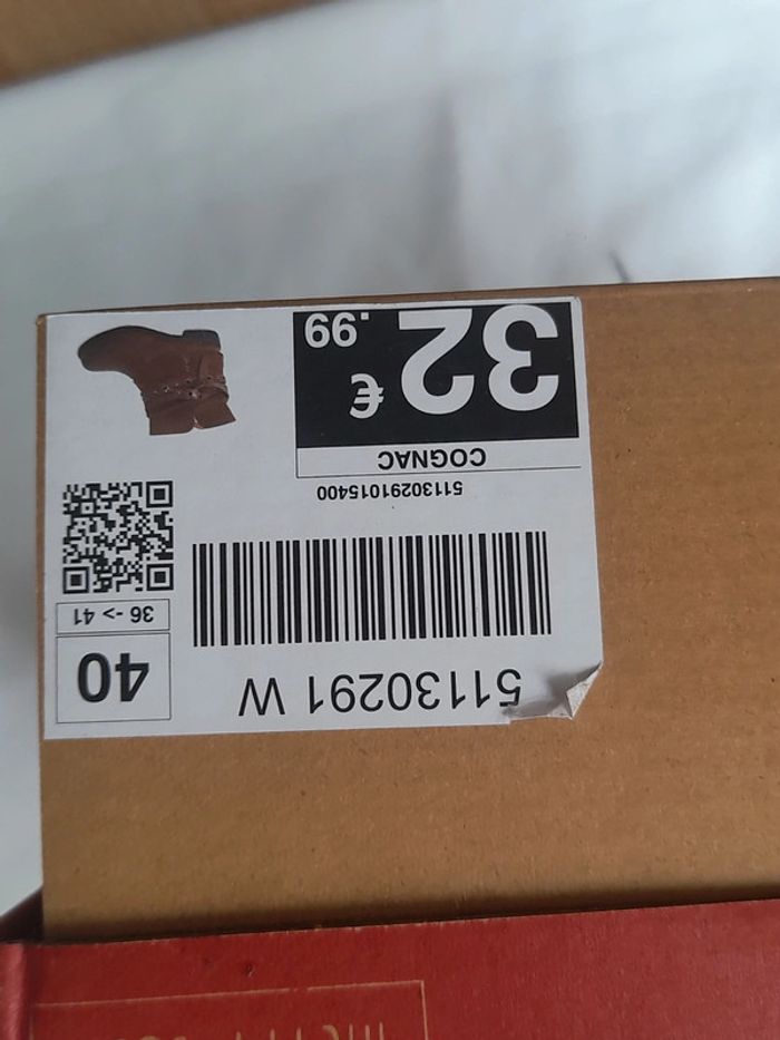 Boots 👢 marron taille 40 - photo numéro 8