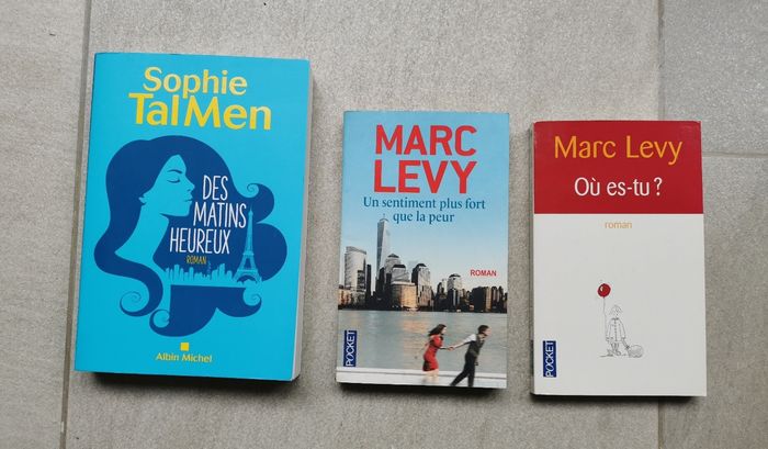 Des matins heureux de Sophie Tal Men + 2 romans de Marc Levy