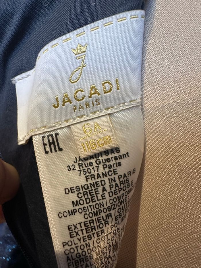 Noël: Magnifique robe de fête Jacadi 6 ans ref 7375 - photo numéro 10