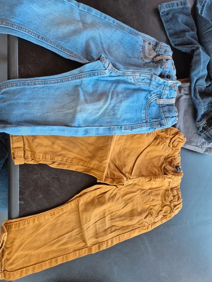 Lot 7 pantalon 1 salopette - photo numéro 8