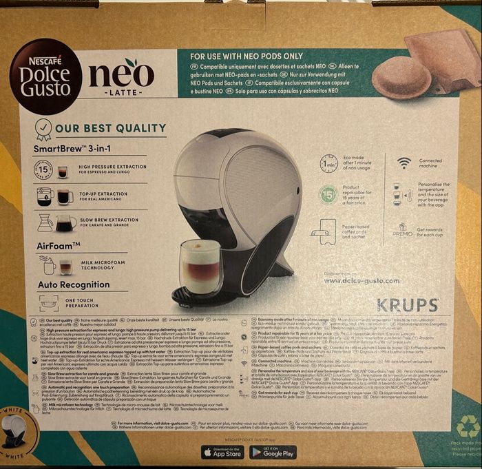 Machine NEO Latte blanche Dolce Gusto Krups - photo numéro 9