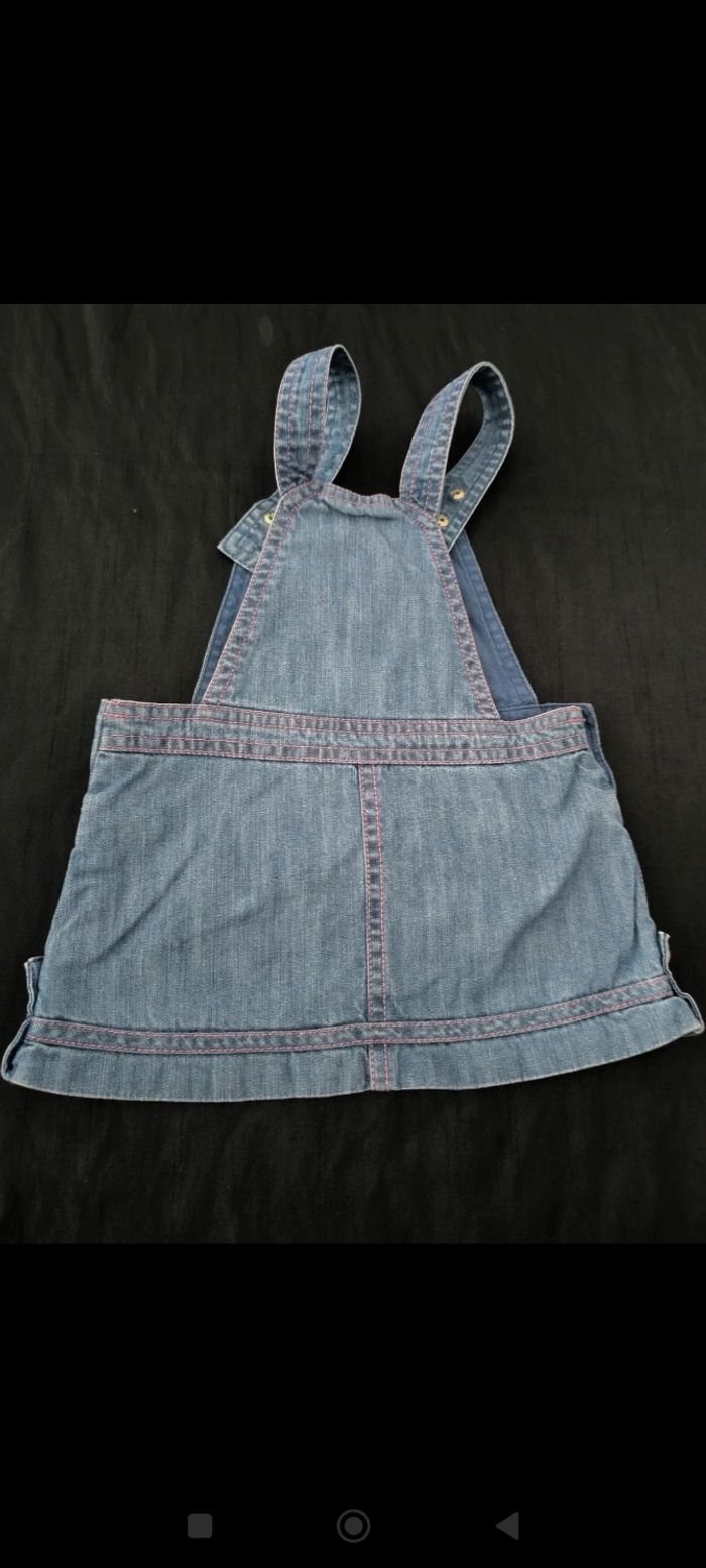Robe salopette en jeans - photo numéro 2