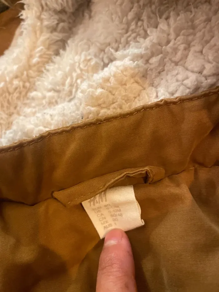 Manteau marron h&m - photo numéro 2