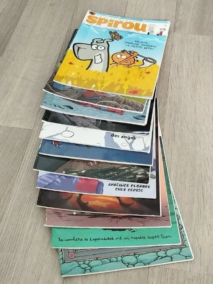 Lot de 12 magazines SPIROU année 2011 L010 - photo numéro 2