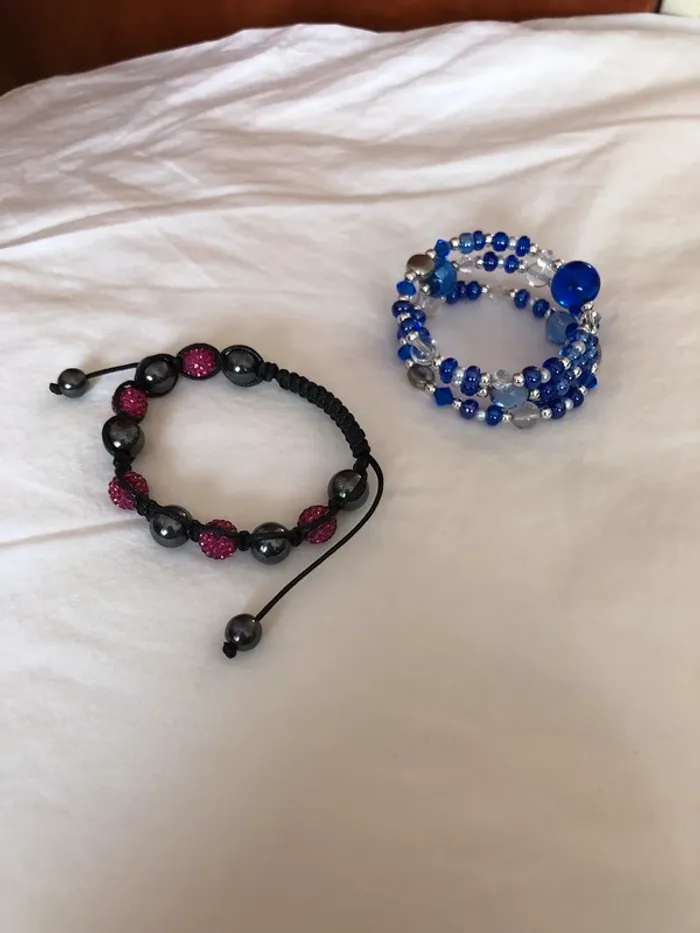 Lot de 2 bracelets
