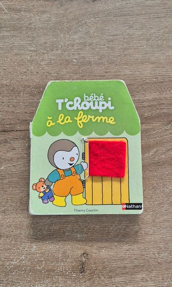 Livre Bébé T'choupi à la ferme 