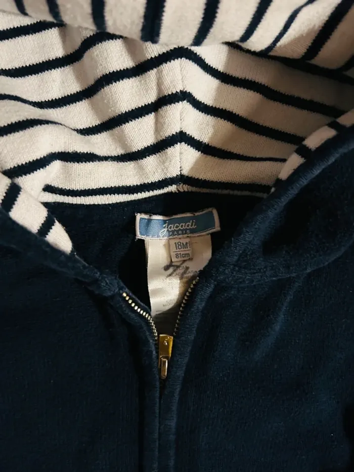 Gilet zippé 18 mois - photo numéro 2