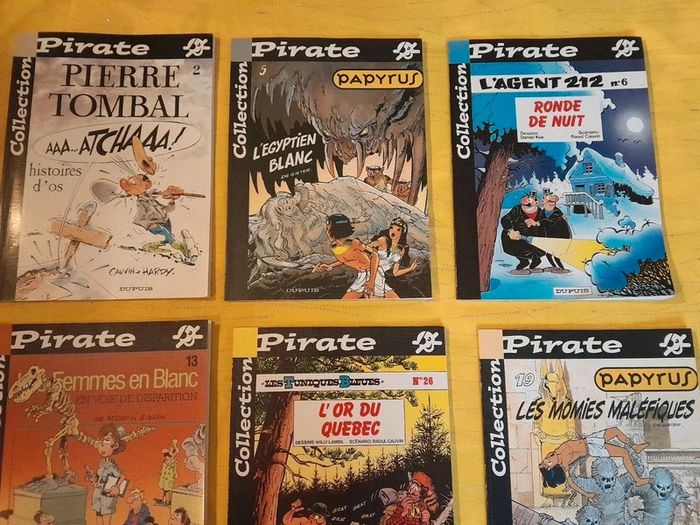 Lot de 6 BD Pirates Vintage (2001) - photo numéro 4