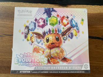 Pokémon - Coffret Dresseur d'Élite (ETB) EV08.5 Évolutions Prismatiques FR 8.5