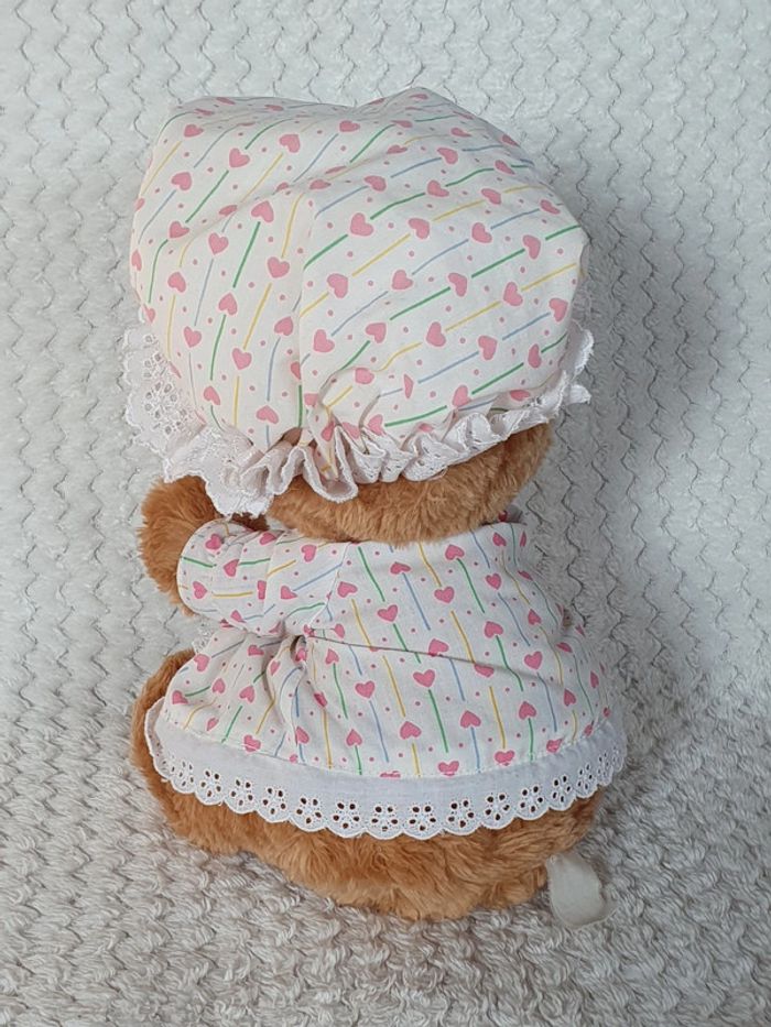 Peluche rare 1985 Teddy Betsy Bear and friends made in Korea - photo numéro 4