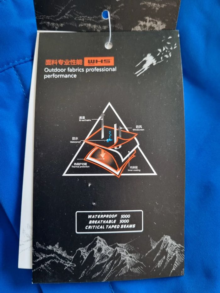 Whs pantalon ski snowboard enfant taille 140 10 ans - photo numéro 4
