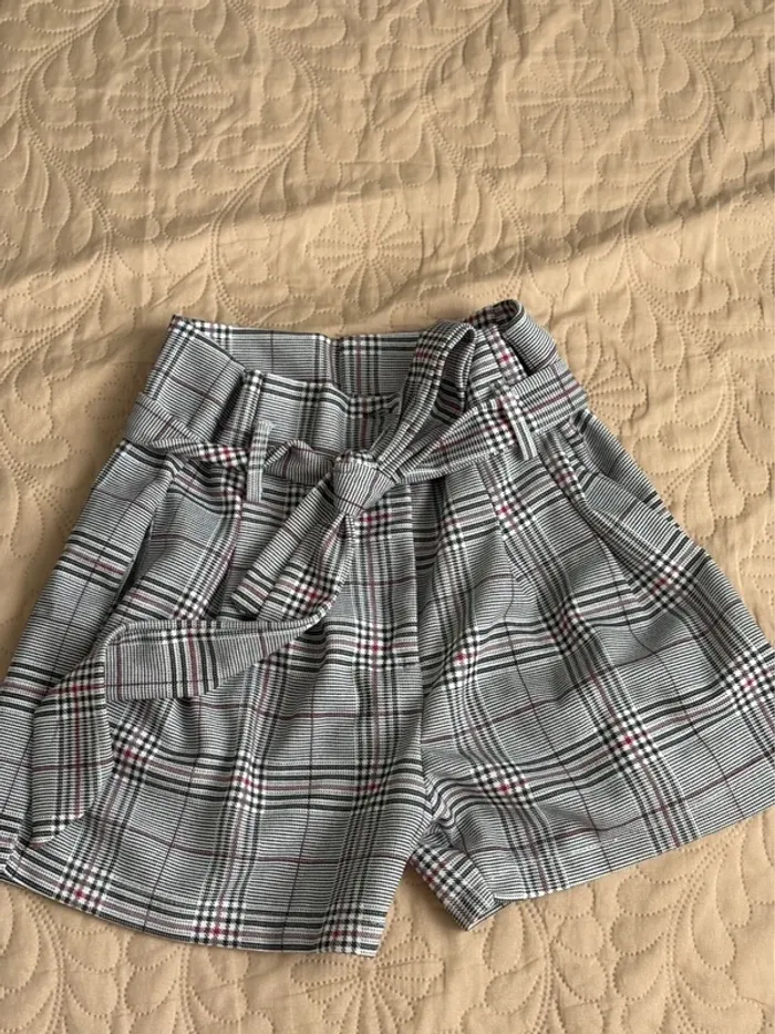 Short imprimé carreaux - photo numéro 2