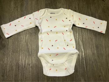 Body bébé motifs cœur Gémo