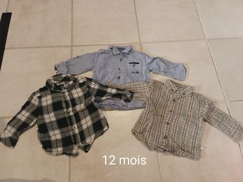 Lot vêtements garçon 12 mois