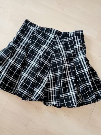 Jupe courte à carreaux