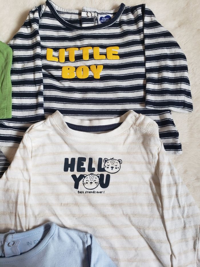 Tee-shirt manches longues 3 mois - photo numéro 3