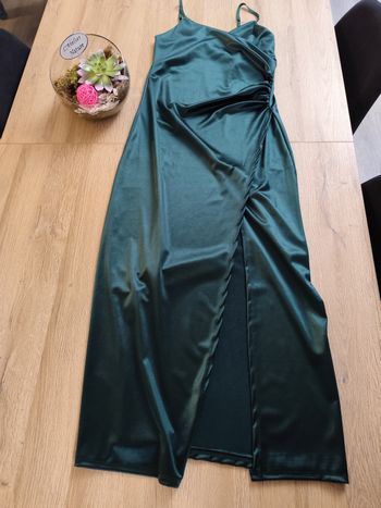 Robe de soirée verte