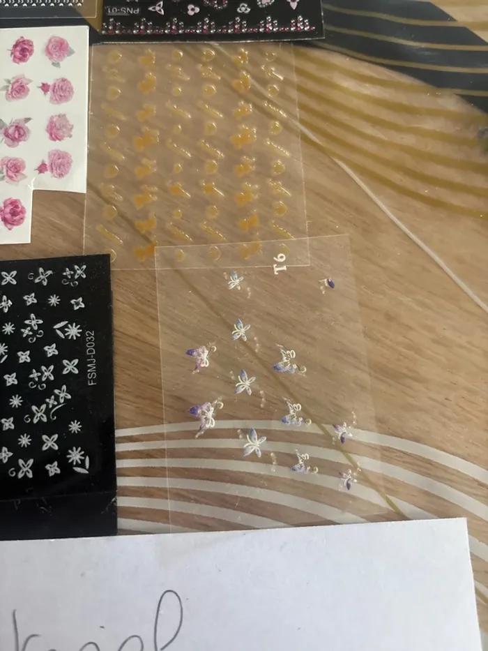 Lots stickers ongles - photo numéro 7