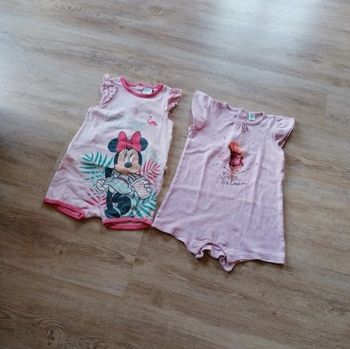 Lot de 2 combi short 18 mois