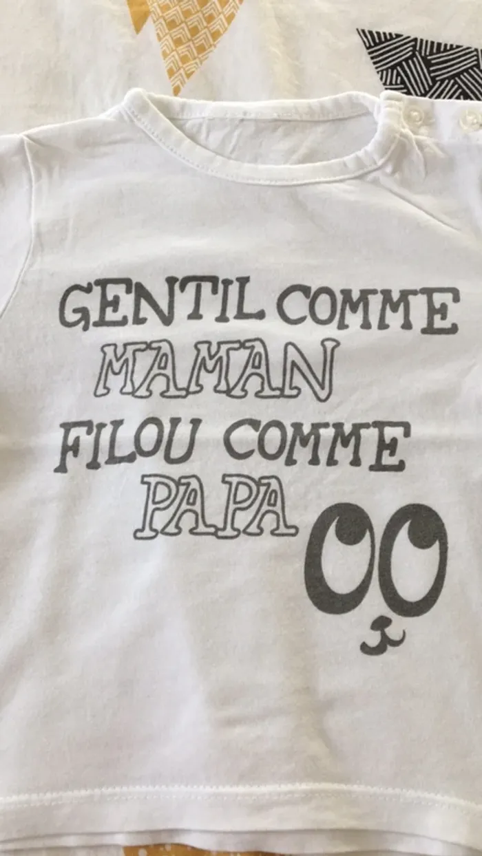 T-shirt manches longues 9 mois - photo numéro 2