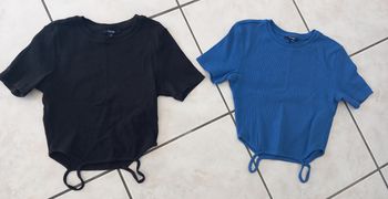 Lot 2 crop top taille 16 ans