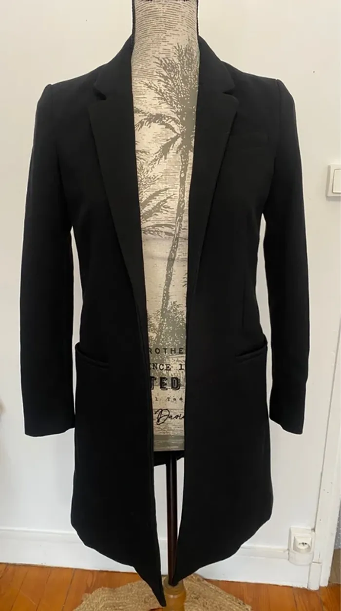 Veste longue Mango