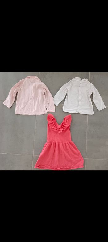 Lot de vêtements hiver fille en 18 mois