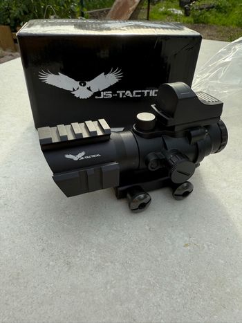 Airsoft - lunette JS TACTIC x4 neuf