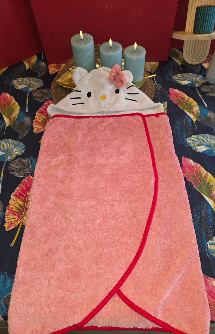 Cape de bain hello kitty 0-12 mois - photo numéro 2