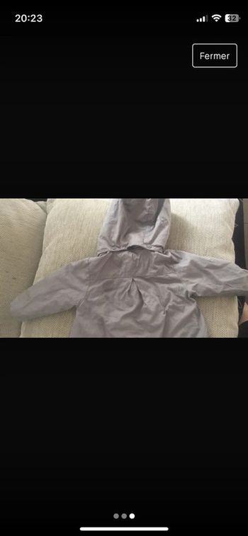 Manteau fille bébé Obaibi 3 mois