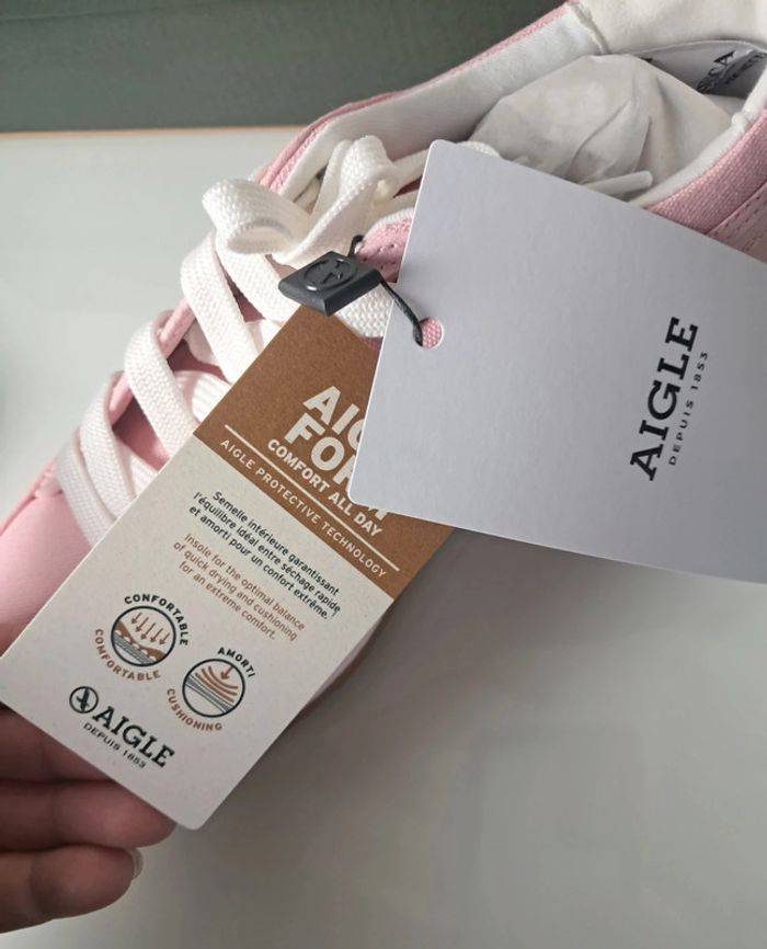 Aigle baskets chaussures été P.37 neuves - photo numéro 8