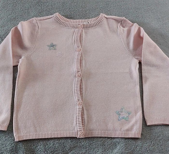 Gilet rose 3ans