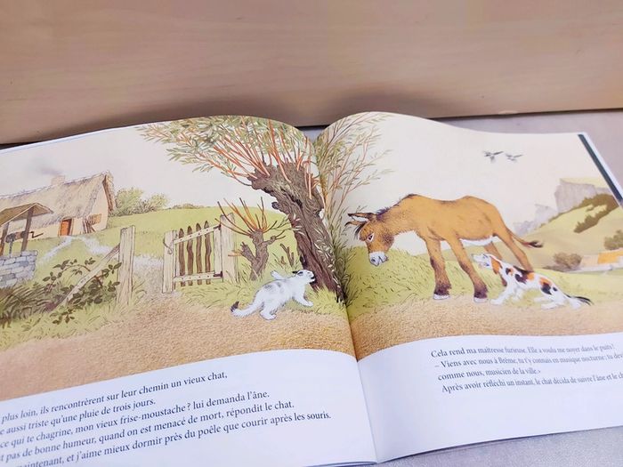 🌺 Livre (école des loisirs) : Les quatre musiciens de Brême - photo numéro 3