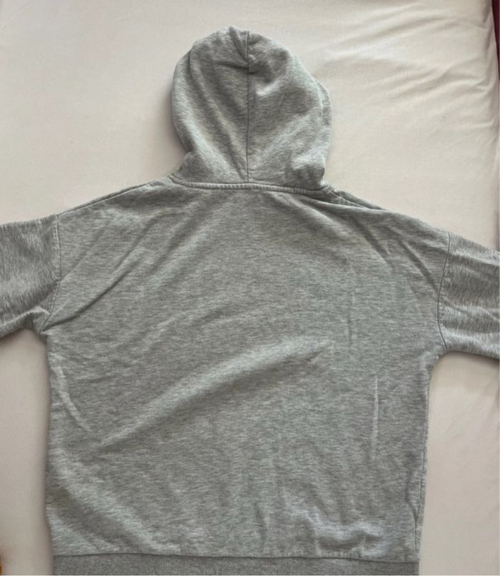 Sweat à capuche gris - photo numéro 2