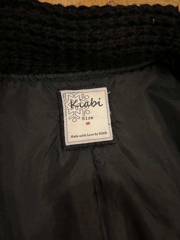 Manteau  gris avec  deco  sur le  bas T40 - photo numéro 3