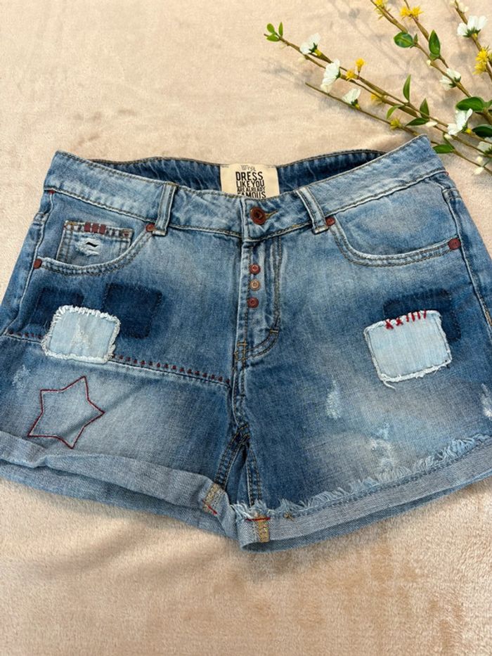 Short en jean femme M - photo numéro 2