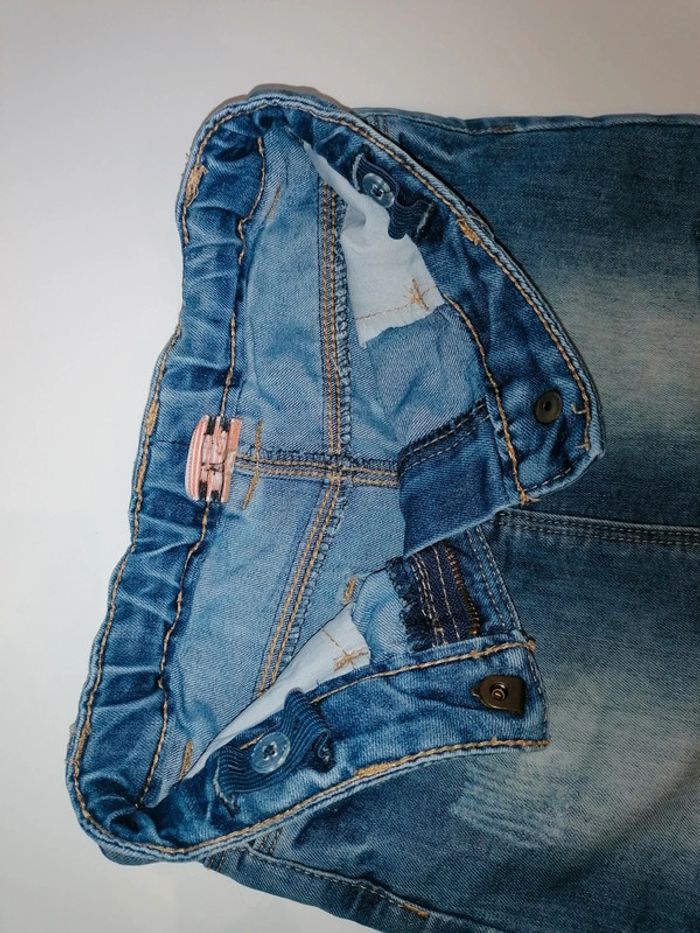 Jupe en jeans Tao 4ans 104cm - photo numéro 4